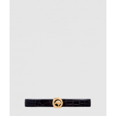 스테파노 리치 디아망테 크로커 벨트 N381CS-C371O